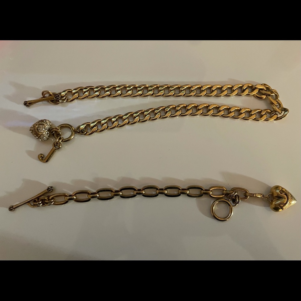 juicy couture chain & bracelet